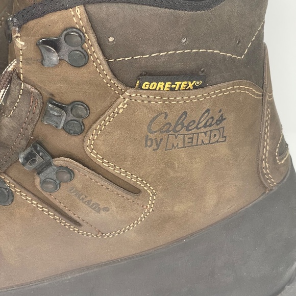 “Cabela’s Meindl Gore‑Tex Hiking Boots – Men’s Size 9.5 – Waterproof Outdoor Tr - Picture 2 of 10